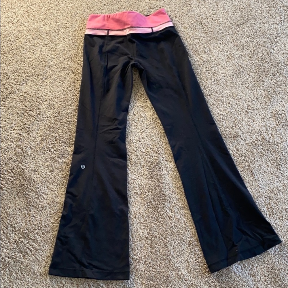 Reversible lululemon leggings size 4